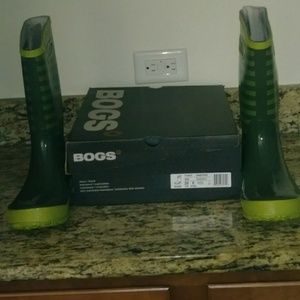 Kids Bogs Olive strip